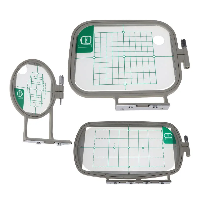 

3PCS DOMESTIC SEWING PARTS EMBROIDERY HOOP SET SEWING HOOP FRAME FOR BROTHER SE270D SE-350 SE-400 500D 900D 950D AND BABYLOCK