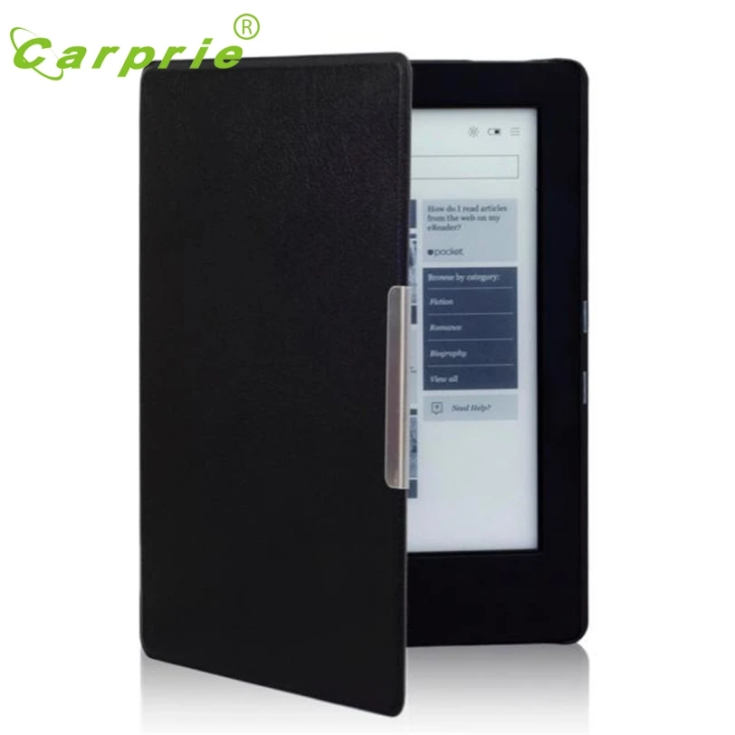 

CARPRIE Magnetic Auto Sleep Leather Cover Case For KOBO AURA H2O eReader+Touch Pen Feb3 MotherLander