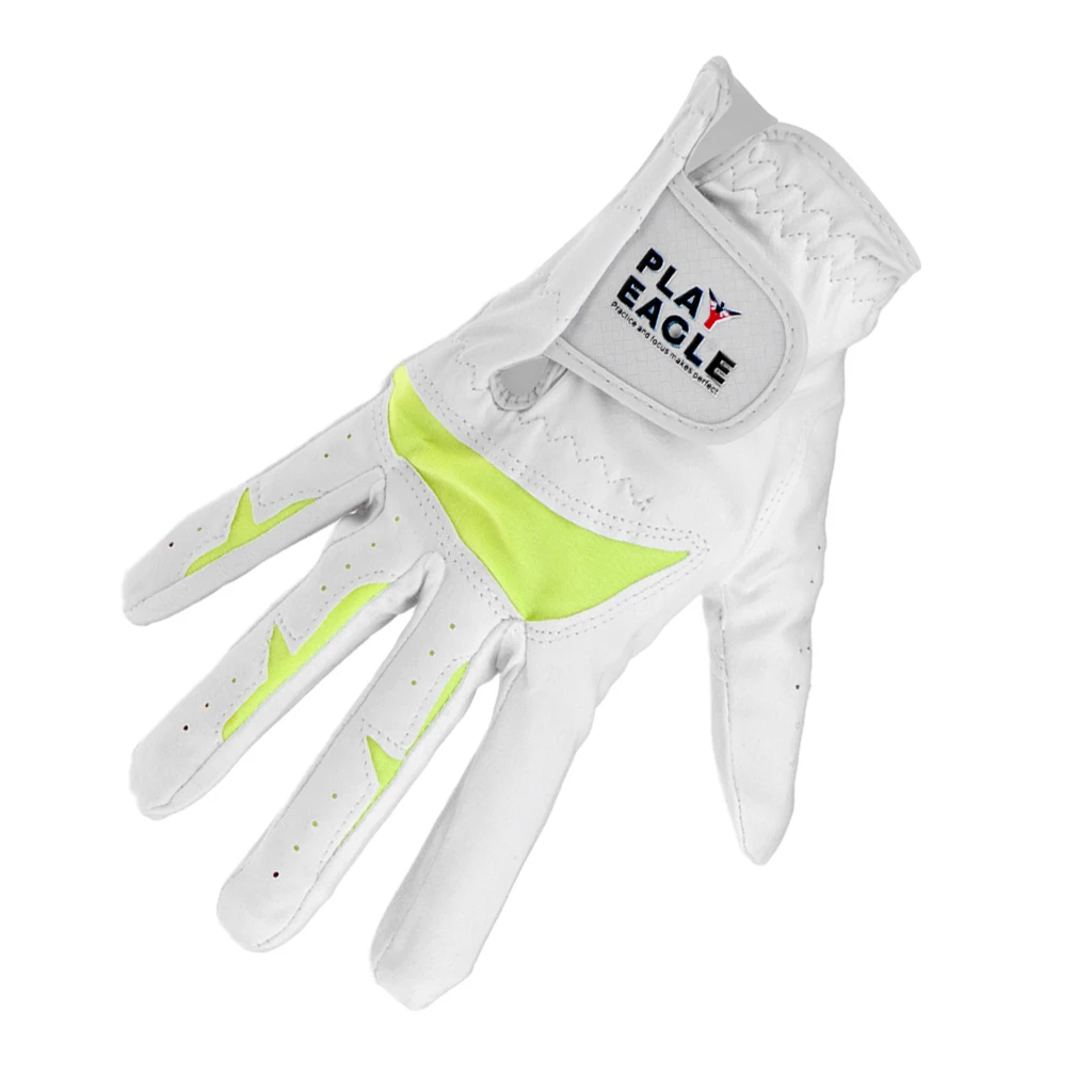 Women Right Left Hand Golf Sports Glove Sweat Absorbent Microfiber PU Soft Breathable Abrasion Glove Golfer Club Equipment