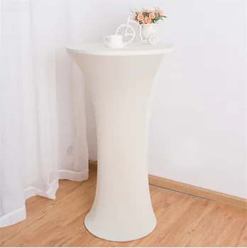 

Big Discount 20pcs Bistro Table Cover cocktail & Spandex Table Cloth Outdoor Free Shipping Marious