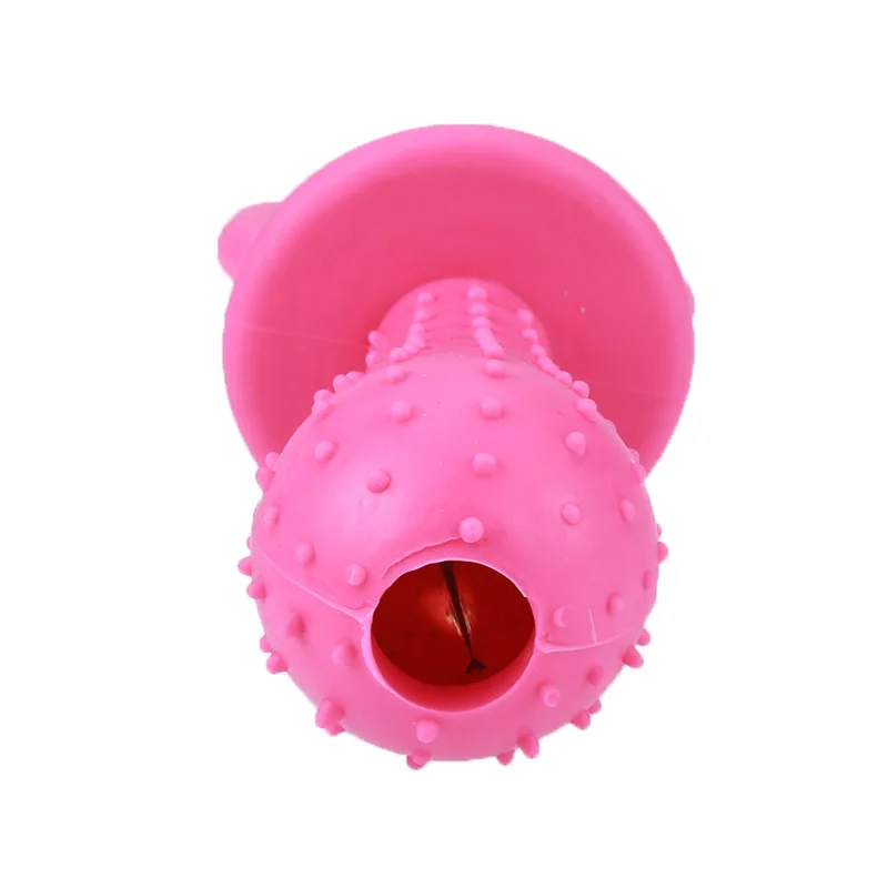 1 шт. молярный инструмент для домашних животных креативный в форме колокольчика игрушка-жевалка для собак игрушка для собак для жевания домашних собак Интерактивная Резина(случайный цвет