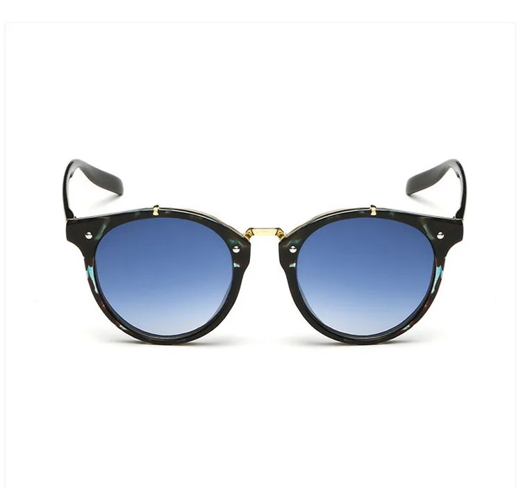 Новое поступление модные очки ретро солнцезащитные очки Винтажные Солнцезащитные очки женские мужские для отдыха путешествия Защита DF4215 - Цвет линз: Синий