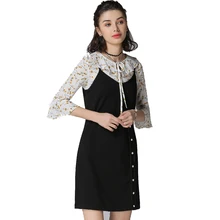 Plus Size 4XL 5XL Dress Women 2 Piece Set Top And Dress 2018 Spring Floral Print Chiffon T Shirt Vest Knitted Dress Large Size