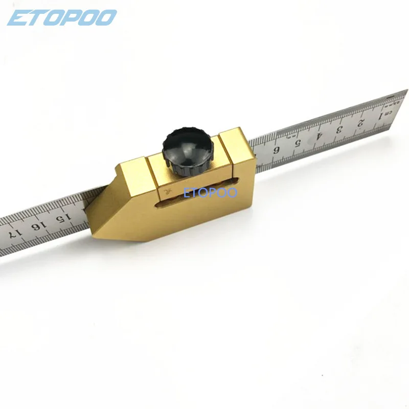 

angle scribe ruler positioning block woodworking line locator steel ruler fixed ruler carpenter scriber gaug woodworking tools