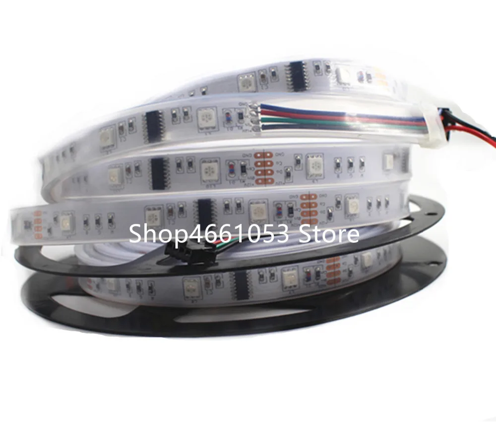 IP67 5 м 6803 IC Dream Волшебная цветная светодиодная лента 5050 RGB Светодиодная