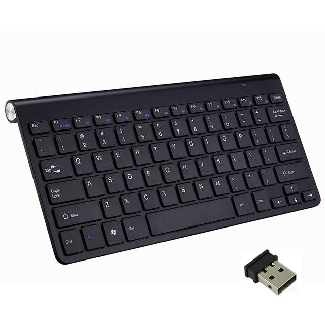 Slim Wireless Mini Keyboard and Mouse Set
