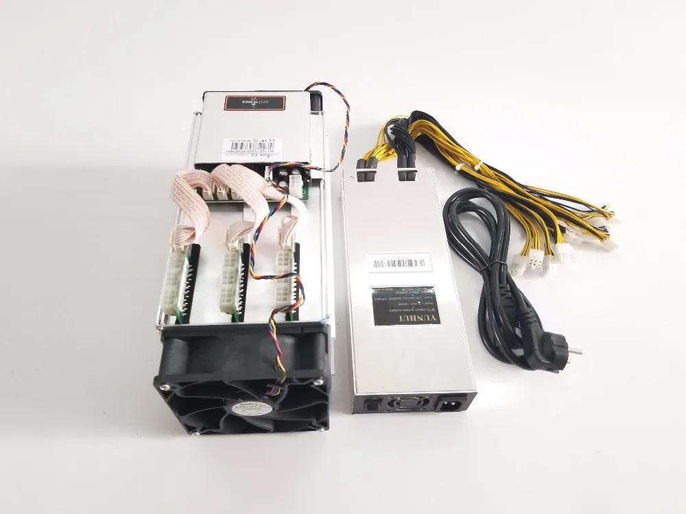 Bitmain AntMiner V9 4TH/S Bitcoin BCC BCH BTC Майнер(с БП) лучше, чем AntMiner S3 S3+ S5 S7 T9+ S9 S9i