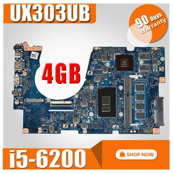 

UX303UB Motherboard i5-6200 4GB REV 2.2 For Asus UX303U UX303UA UX303UB Laptop motherboard UX303UB Mainboard UX303UB Motherboard