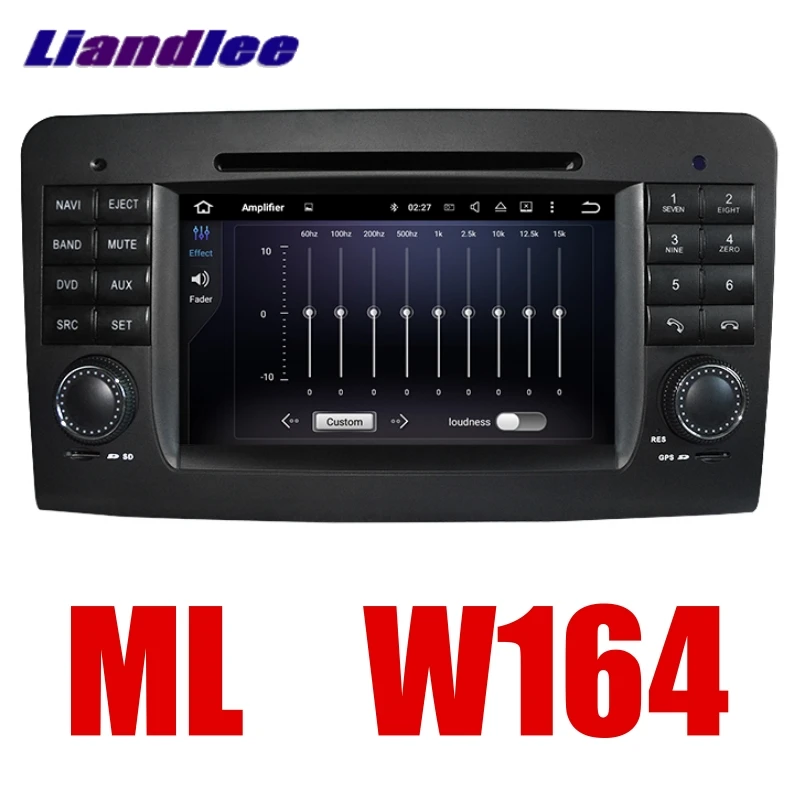 Sale Liandlee Car Multimedia Player NAVI For Mercedes Benz M ML Class W164 2005~2012 Car Touch Screen Radio DVD Stereo GPS Navigation 6
