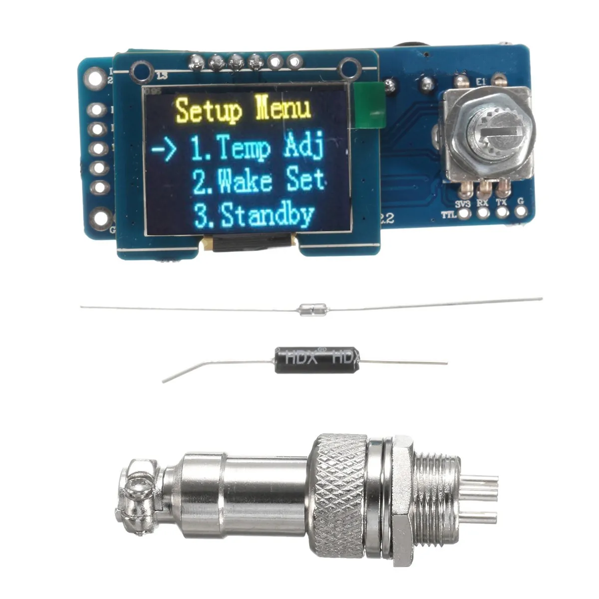 

T12 Temperature OLED Controller Board for HAKKO Digital Soldering Iron Station