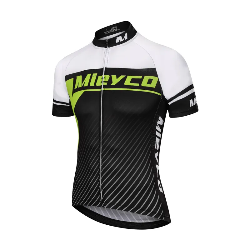 Mieyco الرجال الصيف الدراجات جيرسي تنفس دراجة هوائية جبلية الملابس سريعة الجافة سباق MTB دراجة الملابس موحدة الدراجات مجموعات