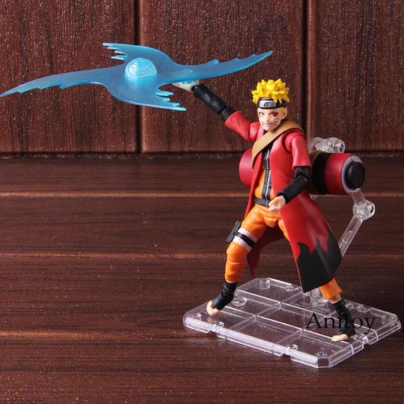 Цена СВЧ S. H. Figuarts Наруто фигурку Узумаки Sennin Режим ПВХ Коллекционная модель игрушки