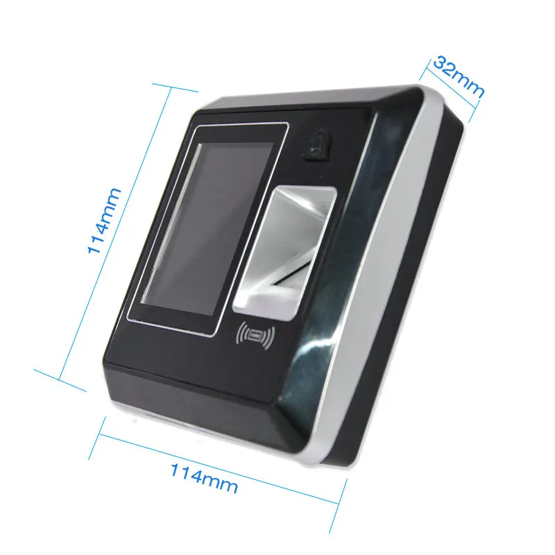 

Security Guard Smart Rfid Card Reader Biometric Time in Time Out Finger print Time Attendance System HS-220T