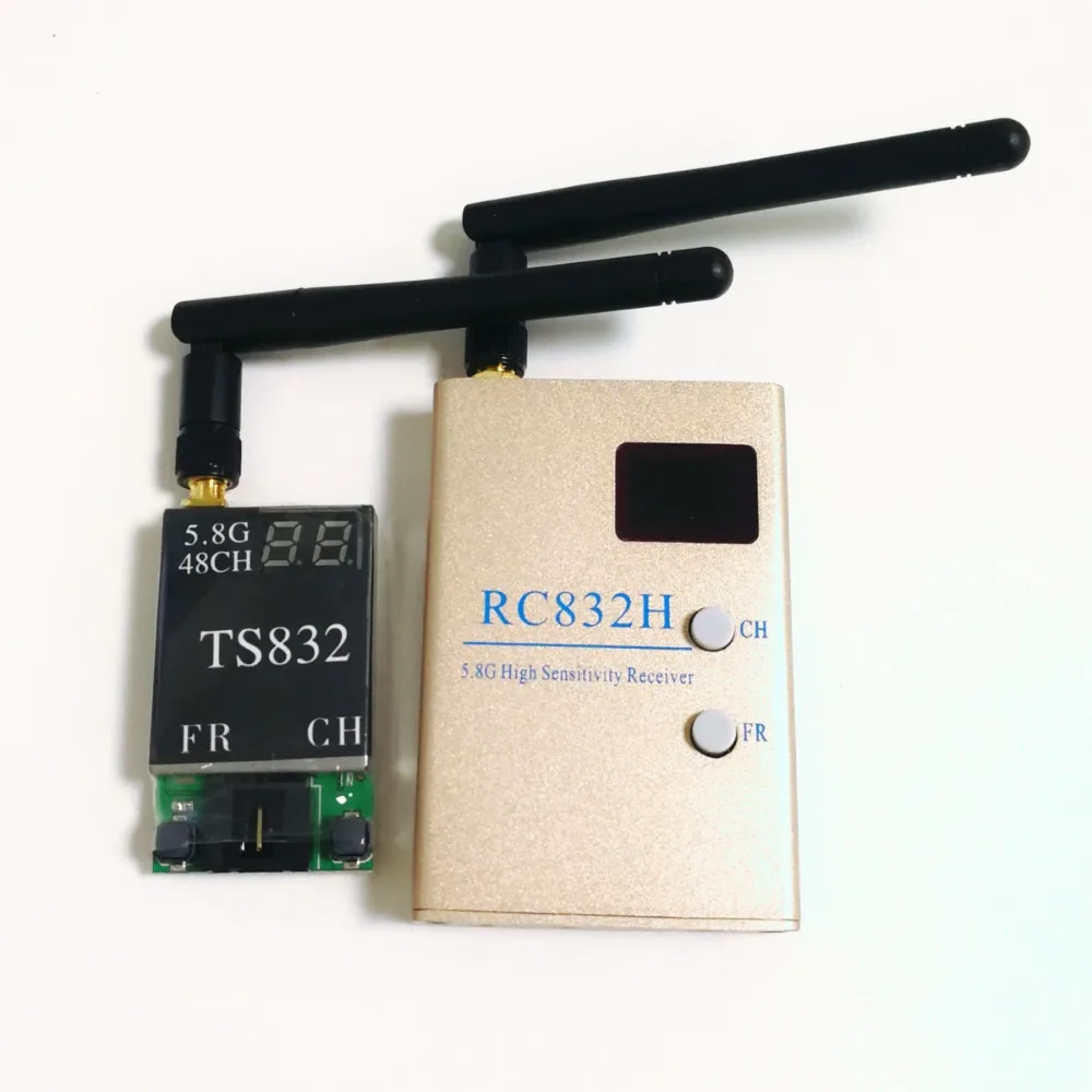 Беспроводная AV аудио видео система Boscam FPV 5 8 Ghz 8g 600mw 48Ch ts832 передатчик tx RC832h