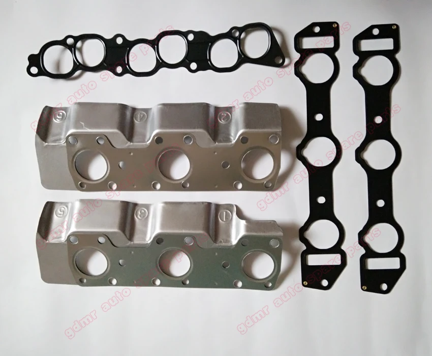 6G72 gasket set MD997517 repair kit for Mitsubishi V33 V43 Galant 3000 Pajero Shogun Montero Pick-up Mighty Max SP SPX Debonair Sigma Diamante 2972cc 1988-94