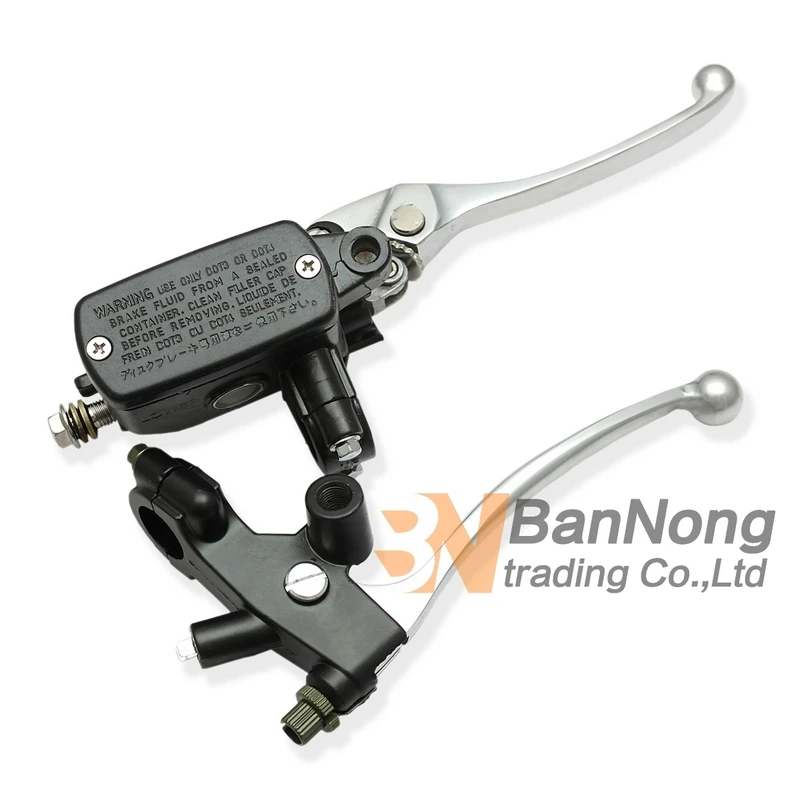 Free Shipping 7/8" 22mm Clutch Lever Brake Pump Master Cylinder For