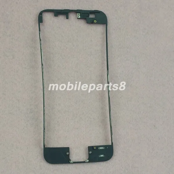 100 шт Черный/Белый Передний ободок с жидким клеем для iPhone 5 ЖК средняя рамка Корпус части хромированный держатель экрана