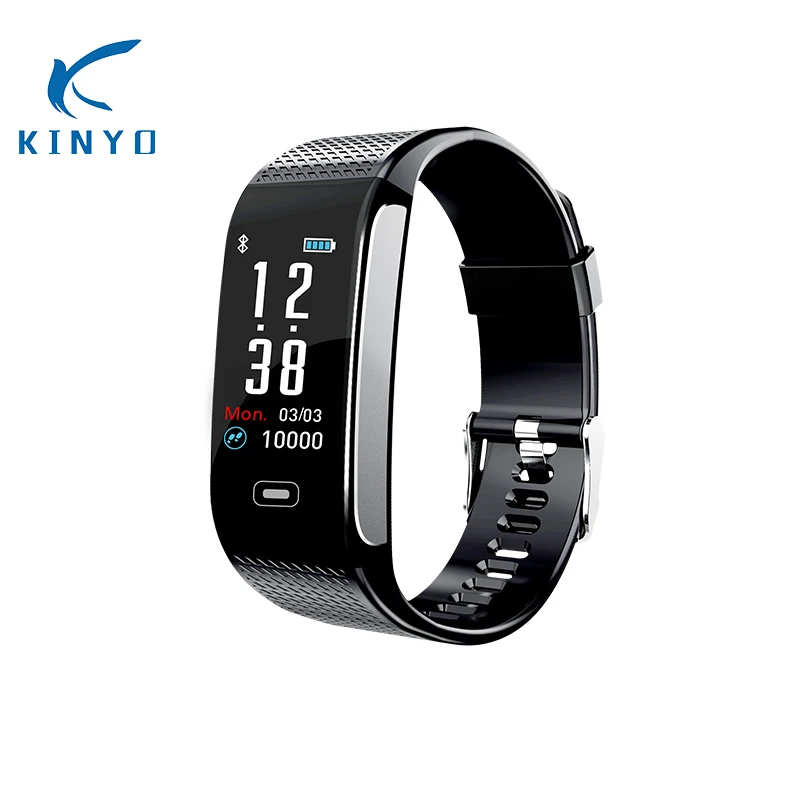 

2018 ECG+PPG smart band heart rate fitness tracker smart bracelet women men sports wristband activity tracker pk xiomi mi band 3