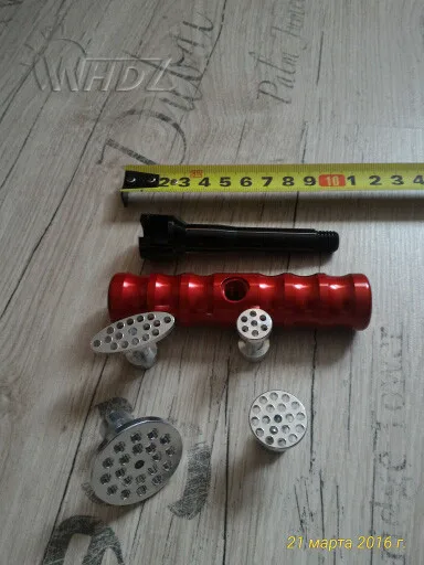 Paintless Dent Repair T-handle Dent Puller PDR Glue Puller with 4 Size PDR Tabs Tools Aluminum Alloy Piller Tab (23)