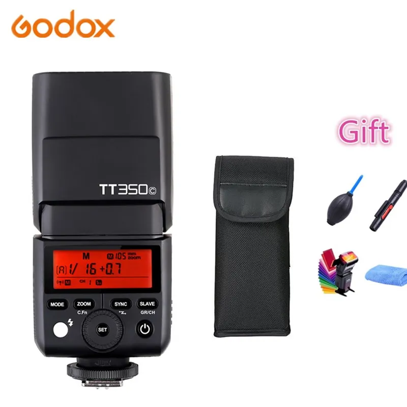 Godox TT600 TT685C TT350C V860II-C Вспышка Speedlite 2,4 г Беспроводной GN60 ttl HSS Master авто зум для фотоаппарата Canon EOS 70D 60D 5D2 5D3 6D