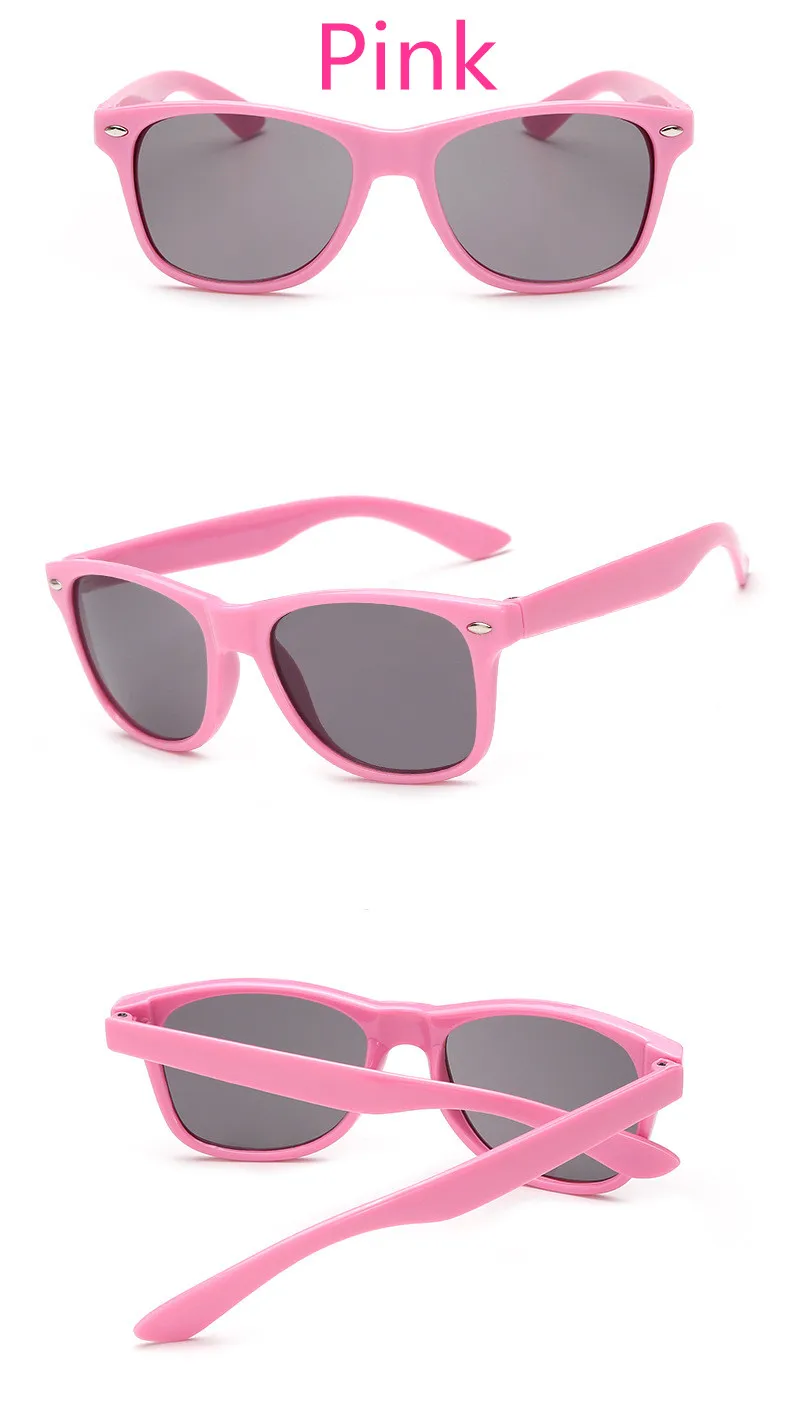 ASUOP2018 Child safety sunglasses retro rice nail glasses color universal glasses men and women children UV400 sunglasses (7)