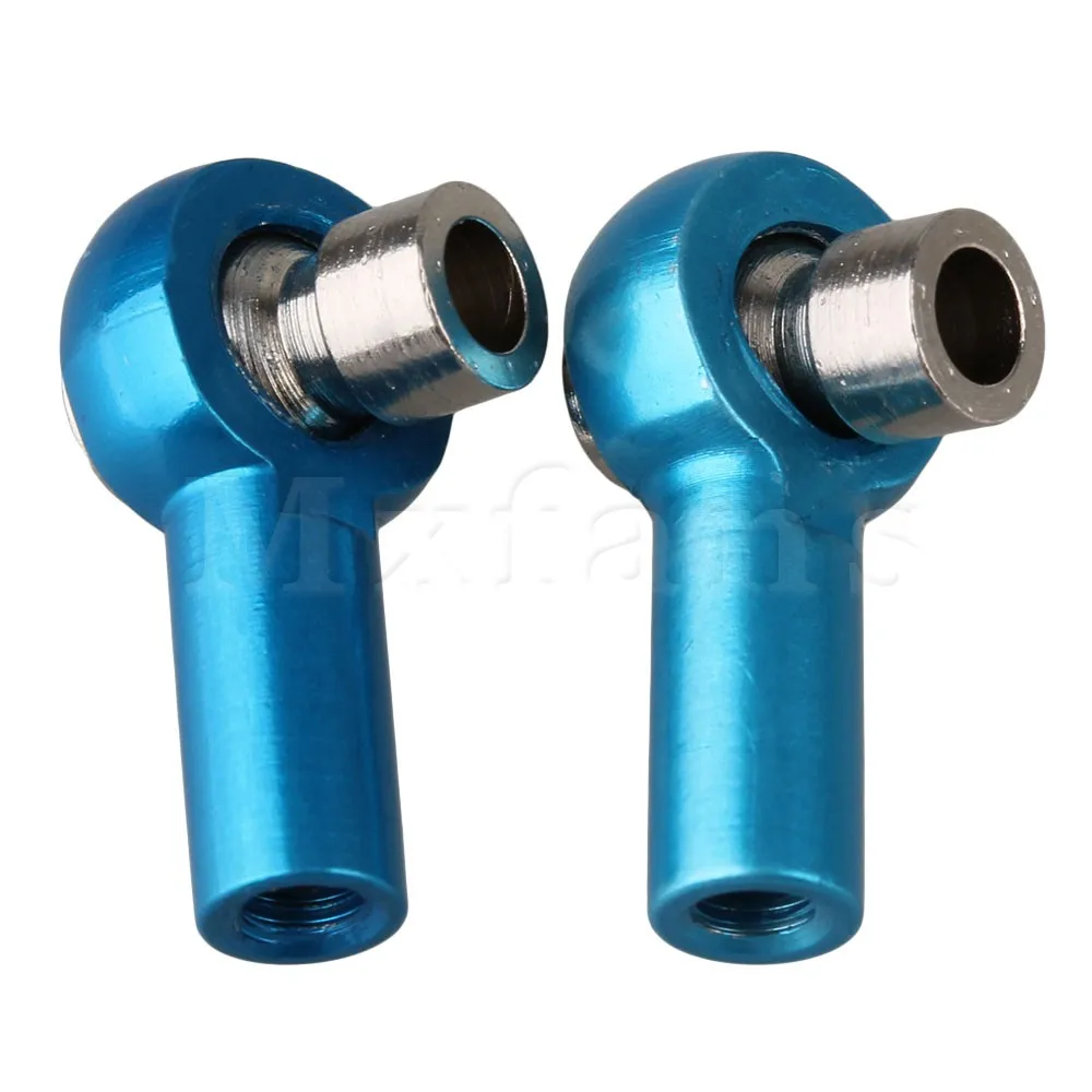 Mxfans 2PCS RC 110 Car Aluminum M3 Link Rod End Ball Joint Upgrade