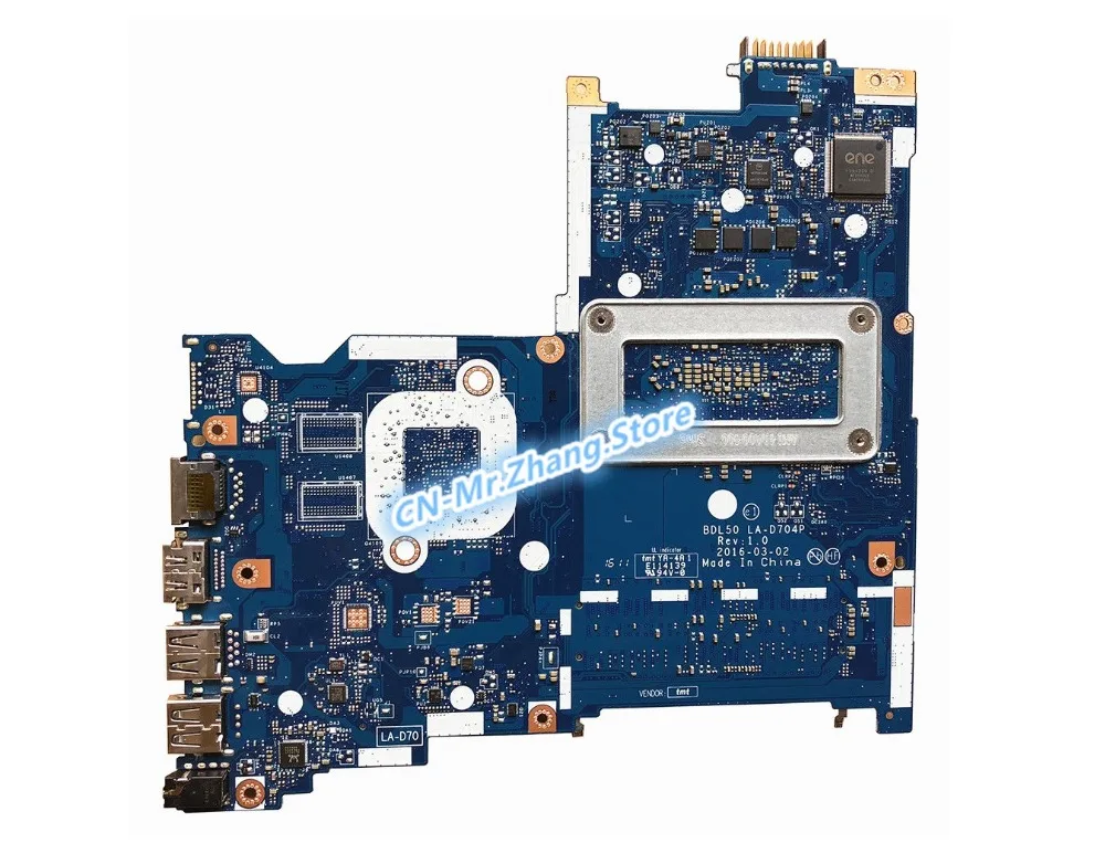  SHELI FOR HP 15-AY Laptop Motherboard W/ I7-6500U CPU 854934-601 LA-D704P DDR4