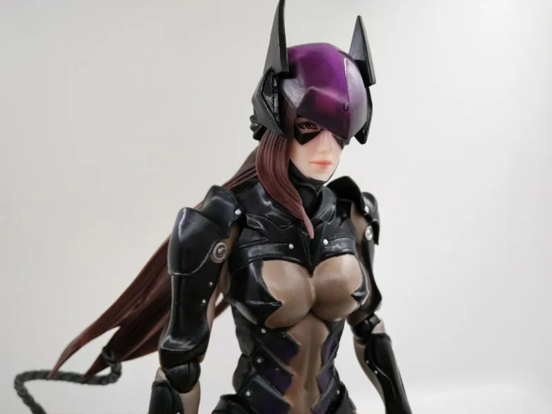 Final Fantasy Dc Comics Play Arts Kai Catwoman Action Figure Tetsuya Nomura NO50