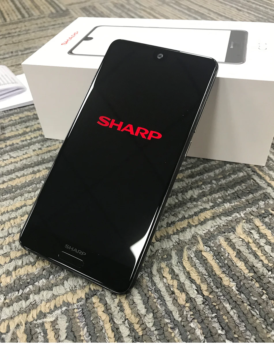 Смартфон SHARP AQUOS C10 S2, Android 8,0, 4 Гб+ 64 ГБ, 5,5 дюйма, FHD+ Восьмиядерный процессор Snapdragon 630, Face ID, NFC, 12 МП, 2700 мА/ч, 4G, мобильный телефон