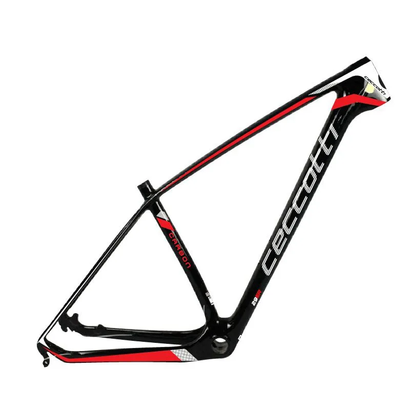 

New carbon mtb frame Ceccotti 29er BSA/BB30 bottom bracket carbon mountain bike frame cadre bicycle frameset