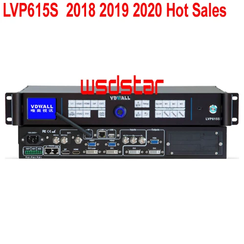 VDWALL LVP615S WIFI светодиодный видеопроцессор входы: SDI/DVI/VGA/HDMI/DP/YPbPr 2304*1152 LVP605S