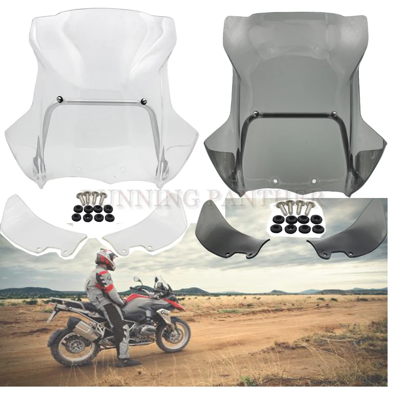 

Motorcycle Windshield Wind Deflectors For BMW R 1200 GS R1200GS R1200 Adventure Years 2005-2012