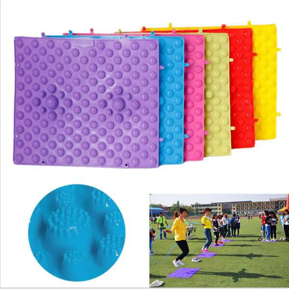 

Reflexology Foot Massage Pad Toe Pressure Plate Mat Blood Circulation Shiatsu