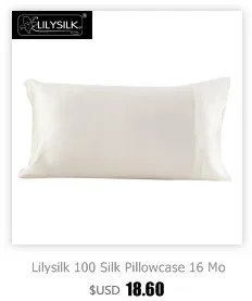 LilySilk пододеяльник шелк 100 чистый 19 Momme тутового шелка Роскошный натуральный бесшовный Королевский размер Домашний текстиль