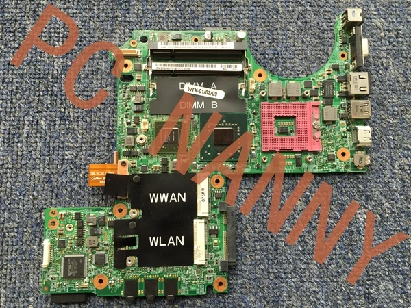 Материнской платы ноутбука для DELL XPS M1330 DDR2 с видеокарта CN-0K984J K984J материнские |