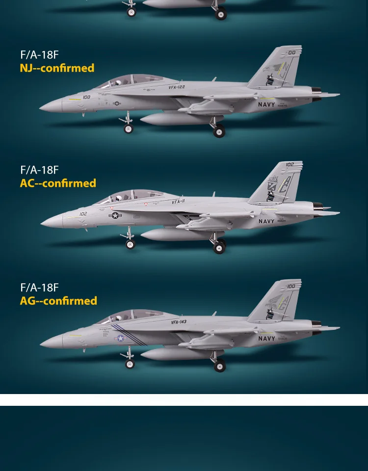 Радиоуправляемый самолет FMS F/A-18F F18 Super Hornet 70 мм воздуховод вентилятор EDF большой масштаб модели самолета, F18, F-18, F 18, PNP и комплект