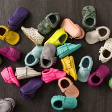 29 Color Hot Popular Tassel Baby Moccasins Leather Baby Boy Shoes Infant Toddler Girl Shoes Newborn Crib Babe Shoes 2212