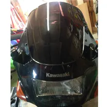Лобовое стекло мотоцикла для 1993-2007 Kawasaki ZZR400 ZZR600 ZZR 400 600 черный