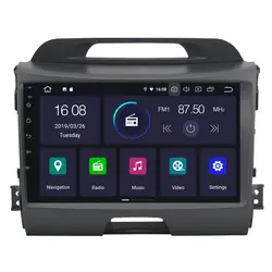 Для Kia Sportage R 2011 + Android 8,1 4 ядра Авто Радио Стерео gps навигации Sat навигация Мультимедиа Плеер