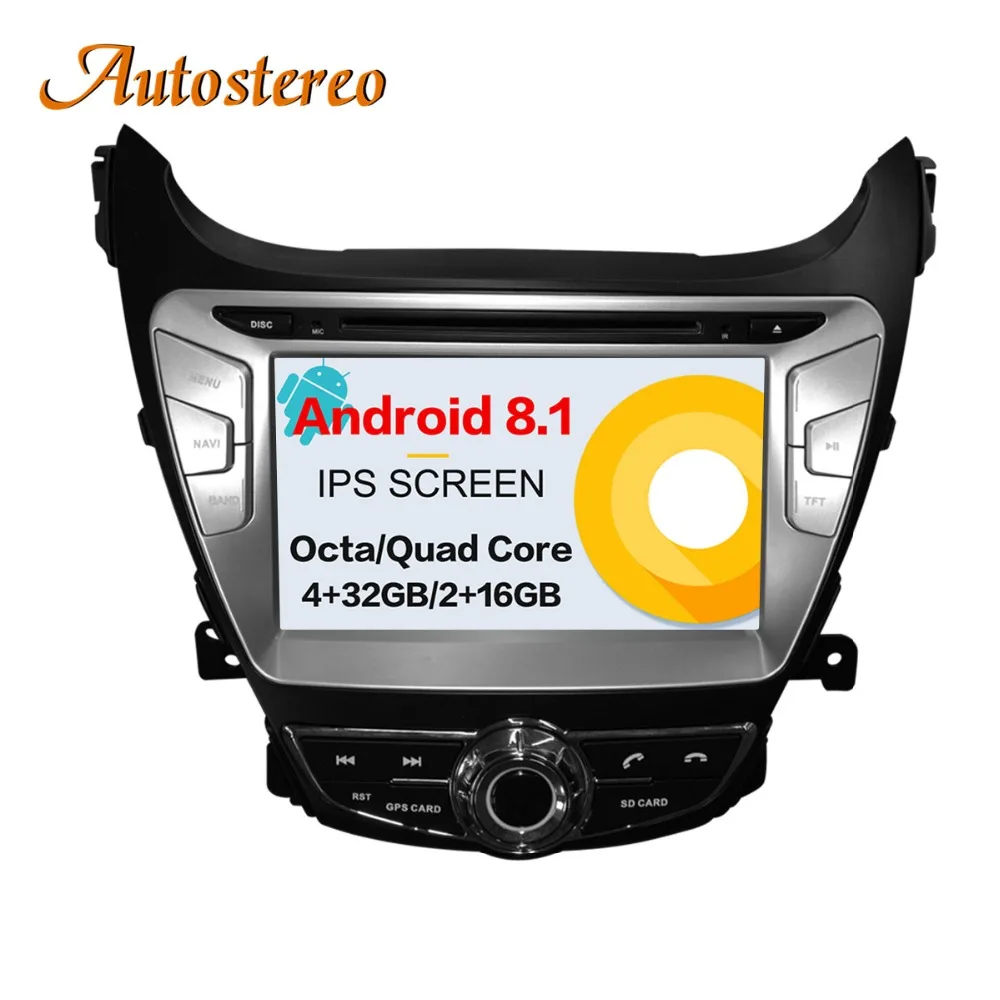

Android 8.1 Car GPS Navigation DVD Player For Hyundai Elantra(MD)2011-2013 Avante(MD) multimedia Head unit radio tape recorder