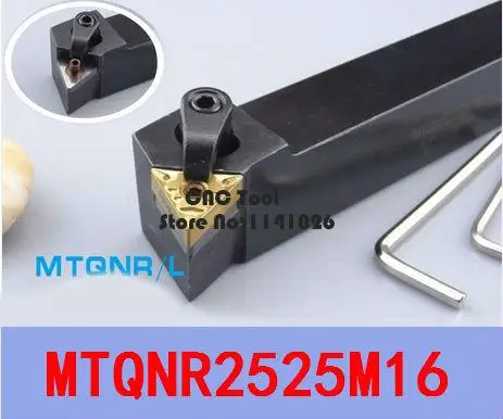 

MTQNR2525M16/ MTQNL2525M16 Turning Tool Holder,CNC tool holder,External turning tools,MTQNR/L Lathe cutting tool for TNMG160404/