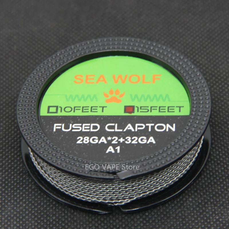 Нагревательный элемент SEA WOLF Alien Fused Clapton нагревательный сделай сам 15 футов/рулон