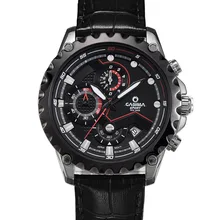 Роскошные Брендовые мужские часы из нержавеющей стали Кварцевые часы Модные Спортивные Хронограф светящийся водонепроницаемый 100 М часы CASIMA#8203