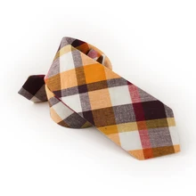 Mantieqingway бренд плед мужские деловые галстуки хлопок для мужчин 6,5 см тощий галстук женский Gravata свадебные подарки