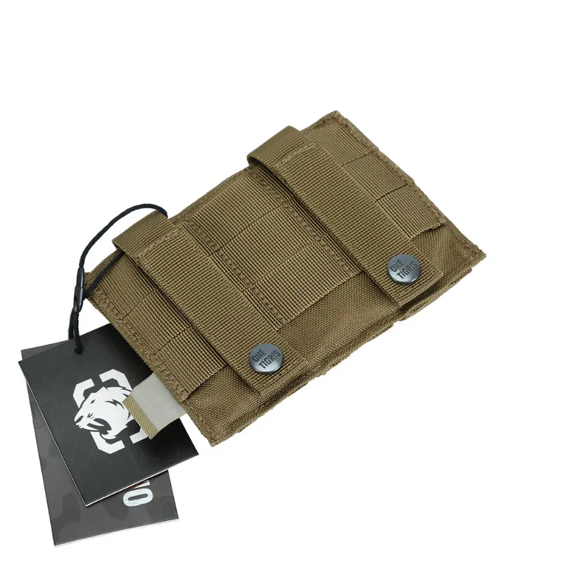 OneTigris тактический тройной Пистолет подсумок 9 мм 40 S& W 45 ACP Mag мешочек для GLOCK, M1911, 92F, 40 мм гранат и т. Д