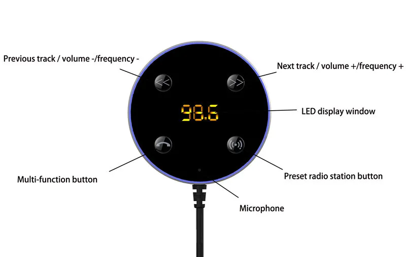 Мини Мода 2 in1 Bluetooth Автомобильный fm-передатчик Bluetooth Музыка Аудио приемник для гарнитуры 3,5 мм с двойной USB телефон зарядное устройство автомобиль аксессуары