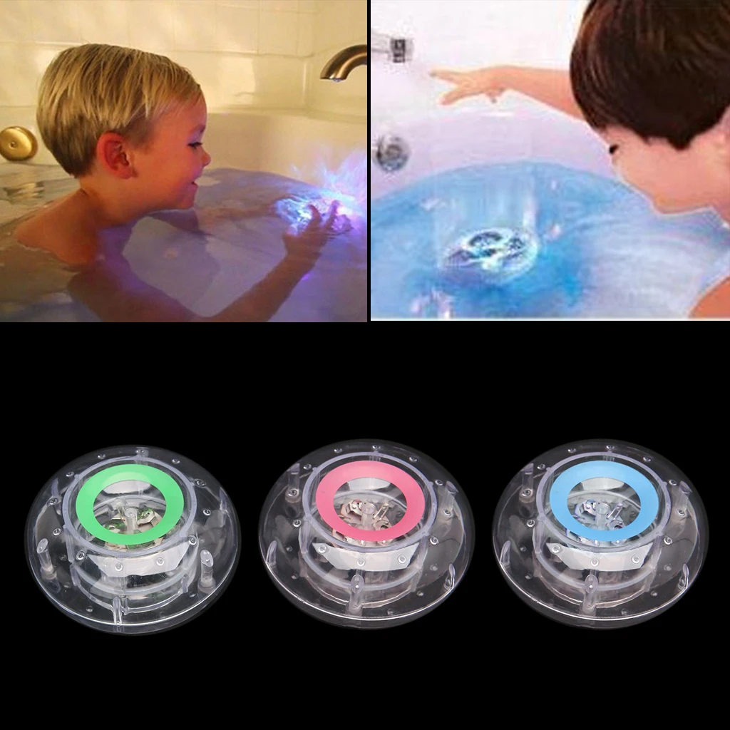 Ванная комната светодиодный светильник дети цвет меняющий шар игрушки водонепроницаемый в ванной забавные игрушки для ванной