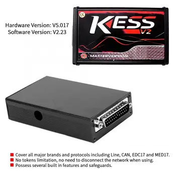 

Car Diagnostic Tool KESS V2 V5.017 ECU OBD2 Programming Tool Unlimited Token Adapter Auto professional Diagnostic Tool