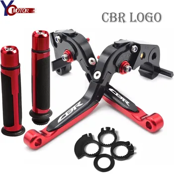 

Motorbike Levers Motorcycle Folding Brake Clutch Levers Handlebar handle grips ends FOR HONDA CBR900 CBR 900 1992-1997 1996 1995