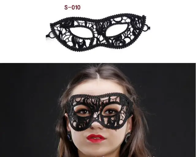 Buy 1 Pc Black Sexy Women Lace Eye Mask Party Face